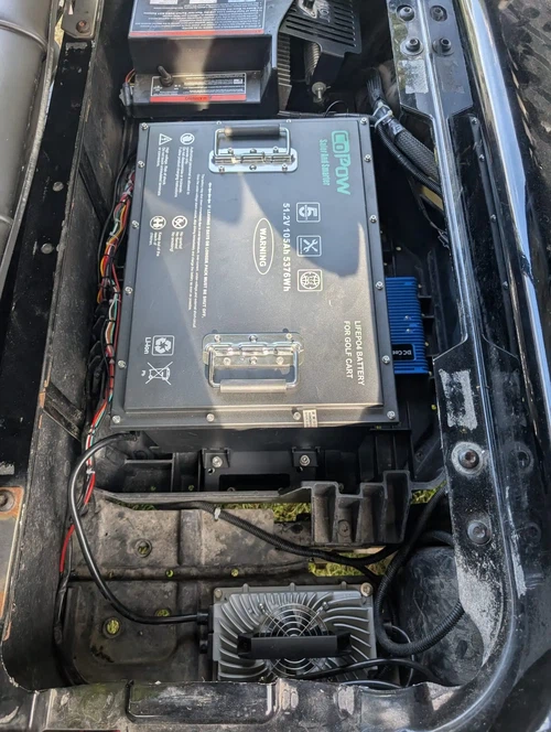 EZGO TXT 48V گولف کارٹ لیتھیم بیٹری کنورژن کٹ